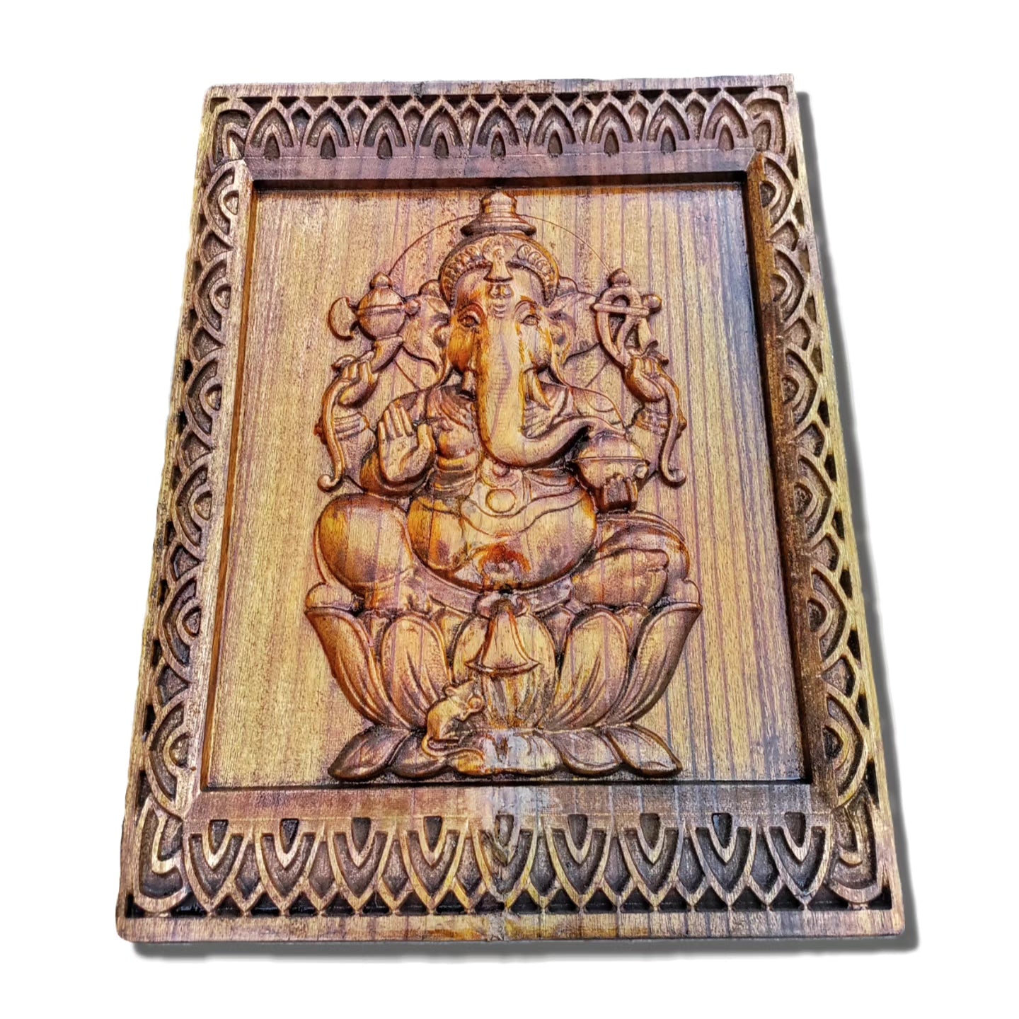 Wooden Ganesh Frame